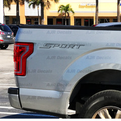 Sport Decals Fits Ford Bedside Truck Sticker Vinyl in 6 colors (2 pieces).