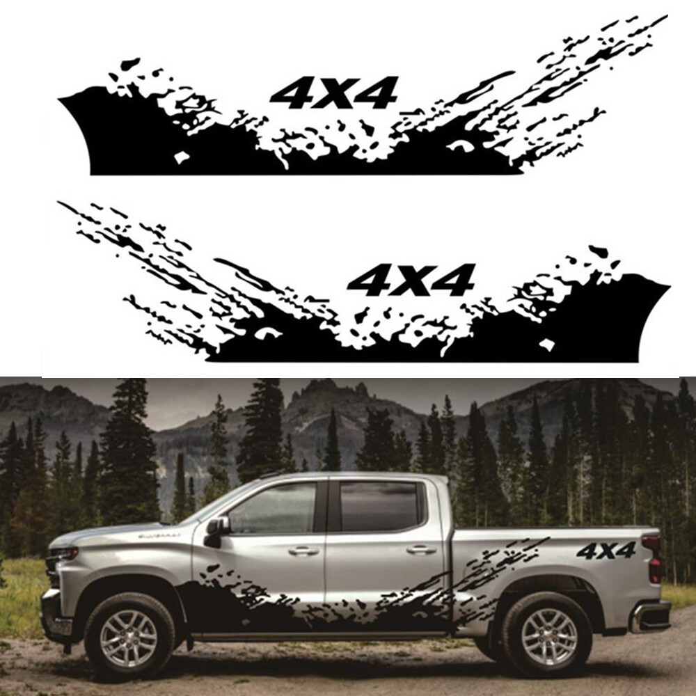 Mud Splash Graphics Decal Decor Car Side Body Door Vinyl DIY Stickers Waterproof