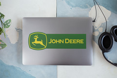 JOHN DEERE Vinyl Decal Laptop Tractor Toolbox Truck Sticker Multiple Sizes NEW