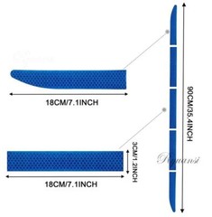 Car Trunk Rear Bumper Guard Reflective Warning Strips Stickers Night Safety