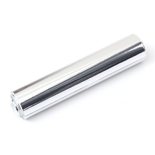 Self Adhesive Reflective Chrome Silver Vinyl Wrap Sticker Decal Film Sheet 15×60