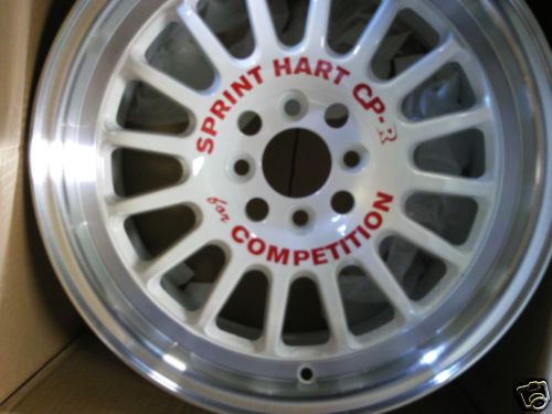 SPRINT HART CP-R DECAL STICKERS RIMS WHEEL ROTA TRACK R
