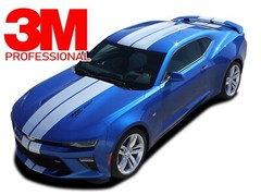 Turbo Rally Stripe Fits: 2016-2023 Camaro Vinyl Graphic Decals RS SS 3M Film
