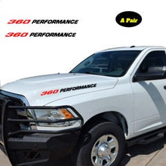 360 Performance Hood Decals Emblem for Dodge Ram 1500 2500 3500 4×4 Magnum Pair