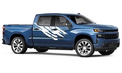 Side door scratches graphics stickers decal compatible with Chevrolet Silverado