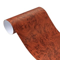 Car Interior Wood Grain Textured Glossy Vinyl Wrap Sticker DIY Decal Sheet Film