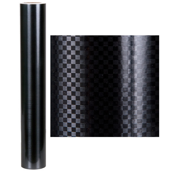 24” x 30′ CARBON FIBER SELF ADHESIVE VINYL- INDOOR / OUTDOOR DURABILITY