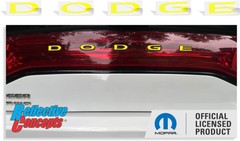 DODGE Trunk Badge Overlay Decal for 2011-2023 Dodge Charger