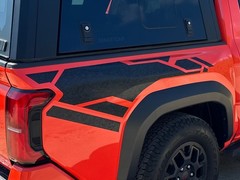 TRD Sport side vinyl decal for 2024 2025 2026 Toyota Tacoma Off Road Elevation