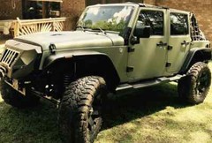 VVivid+ Matte Metallic Military Green (Ghost) Vinyl Car Wrap | V210 1.5x5ft