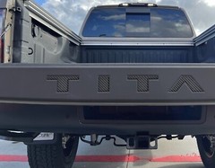 Tailgate Bedrail Letter Inserts – Fits 2022-2024 Nissan Titan