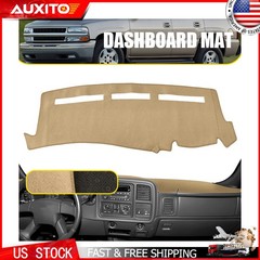 Fit 2000-2006 Chevy Suburban GMC Yukon Dashboard Dash Cover Mat Black Gray Beige