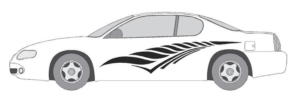 VINYL GRAPHIC #A1160 DECAL VEHICLE CAR TRUCK CROSS OVER SUV VAN SEMI MODERN AUTO