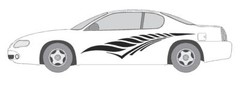 VINYL GRAPHIC #A1160 DECAL VEHICLE CAR TRUCK CROSS OVER SUV VAN SEMI MODERN AUTO