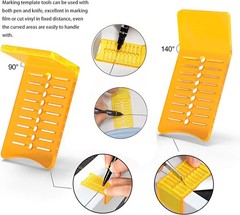 Pro Vinyl Wraps Applicator Tool Kit Window Tint Film Car Wrapping Tools Includes