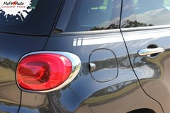 For 2014-2016 Fiat 500L 4-Door Upper Body Strobe Vinyl Stripes Decals Graphics