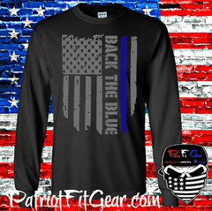 Back The Blue,Flag,Law Enforcement,ICE,Support Law Enforcement,Vinyl Decal