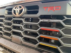 Toyota Tundra TRD indent and heritage front grill decals 2022
