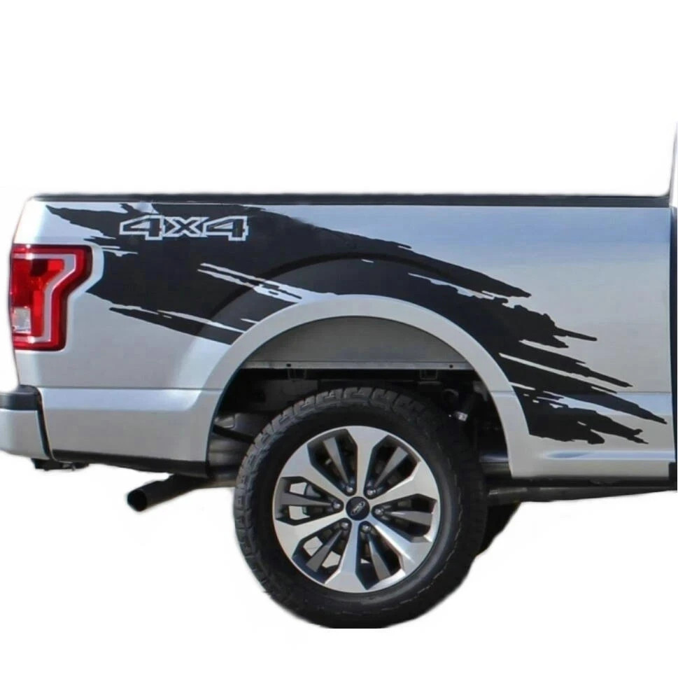 Mud Splash Graphics Car Sticker For Ford Raptor SVT F-150 4X4 Trunk Side Decals