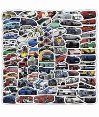 61 Pcs JDM Racing Sport Car Waterproof Vinyl Stickers