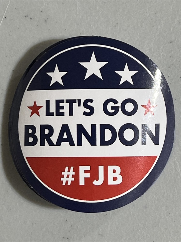 20 Pack – Let’s Go Brandon #FJB Sticker Car Vinyl Decal 3” Round Free Shipping!
