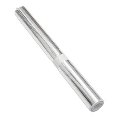 Silver Chrome Mirror Vinyl Wrap Film Roll Sheet Air Bubble 12 X 60 In