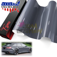 2pcs 4″x8″Sample PPF Paint Protection Gloss Gunmetal Gray Invisible Scratch Free