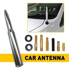 Chrome Silver Bullet Antenna Compatible Fit For Dodge Ram All Years All Models A