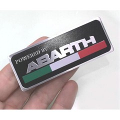 3D Metal Scorpio ABARTH Emblem Sticker Car Body Rear Trunk Badge for Fiat