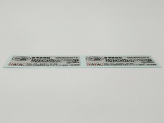JAPAN MATERIAL BRIDE NAPAC SEAT HIGH QUALITY REPLACEMENT DECAL STICKER #R071