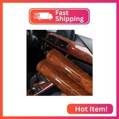 JNK Networks Mahogany Vinyl Wrap -Self Adhesive Film 12 x 60 Inch Glossy Wood Gr