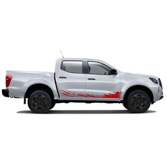 Lower mud splash graphic stickers decal compatible with Nissan Navara