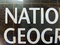 National Geographic Logo Sticker Car Graphic Decal Korea Size & Color Optional