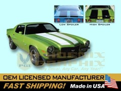 1970 1971 1972 1973 Camaro Z28 Rally Sport RS SS Super Sport Stencil Stripes Kit