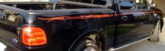 Universal hollow Harley Flame Flames stripe stripes fit Ford F150 250 350 Truck