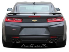 2016-2018 Camaro SS RS Rally Vinyl Graphic Hood Decals 3M Pro Racing Stripes