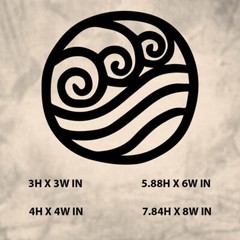 Water|Av|Anime|Vinyl Sticker |Decal for Window|Laptop & Any smooth surface