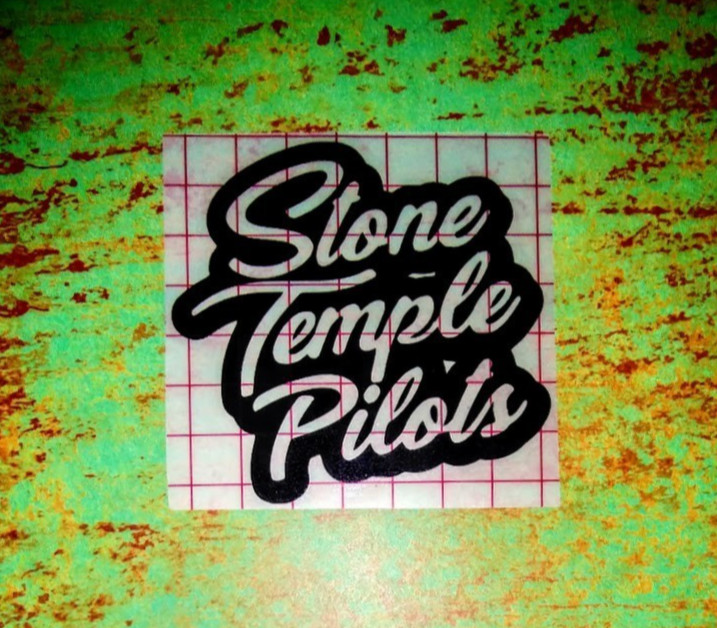 Stone Temple Pilots Vinyl Decal | Rock | 90s Grunge | Creep | Plush | Vasoline