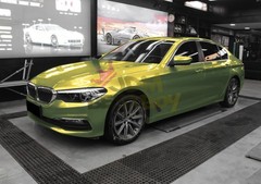 Galaxy Dust Gloss Emerald Green PPF TPU Paint Protection Film Dry Wet Vinyl Wrap
