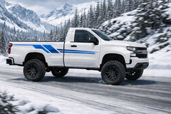 Sport Design Side Stripes Compatible With Chevy Silverado Premium Vinyl