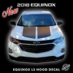 Chevrolet Equinox LS HOOD Decal Stripes Pre Cut Fits 2018 Models |5