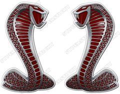 Shelby Cobra Ford Mustang GT American Muscle Car Vinyl Sticker Decal Bumper Wall