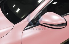Matte Metallic Satin Pearl Cherry Blossom Pink Car Vinyl Wrap Sticker Sheet Film