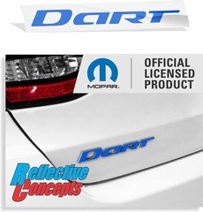 DART Emblem Overlay Decal for 2013-2016 Dodge Dart