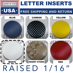 WHITE Rear Bumper Plastic Letters – 2004-2008 Pontiac Grand Prix NOT VINYL