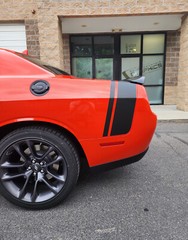 Fits 2019-2023 Dodge Challenger Stripes Tail Band Sticker Vinyl Graphics Scat