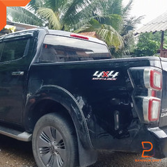 4X4 DIFF LOCK SIDE REAR BODY ADHESIVE STICKER DECAL FIT ISUZU D-MAX PICKUP 20-25