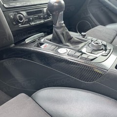 5D Carbon Fiber Black Car Vinyl Wrap Air Release Sticker Sheet Film 12″ x 60″