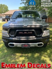 RAM 1500 DT ” R A M ” Grill Emblems Overlay 2 TONE Decal 19 2020 2021 2022 23 24