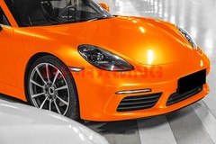 Space Candy Gloss Racing Orange TPU PPF Paint Protection Film Dry Wet Vinyl Wrap